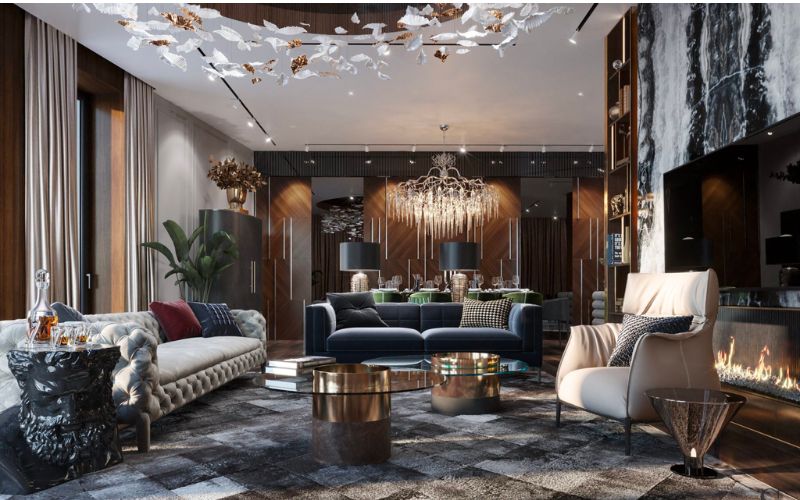 NHỮNG Ý TƯỞNG THIẾT KẾ NỘI THẤT CĂN HỘ CAO CẤP SANG TRỌNG VÀ ĐẲNG CẤP