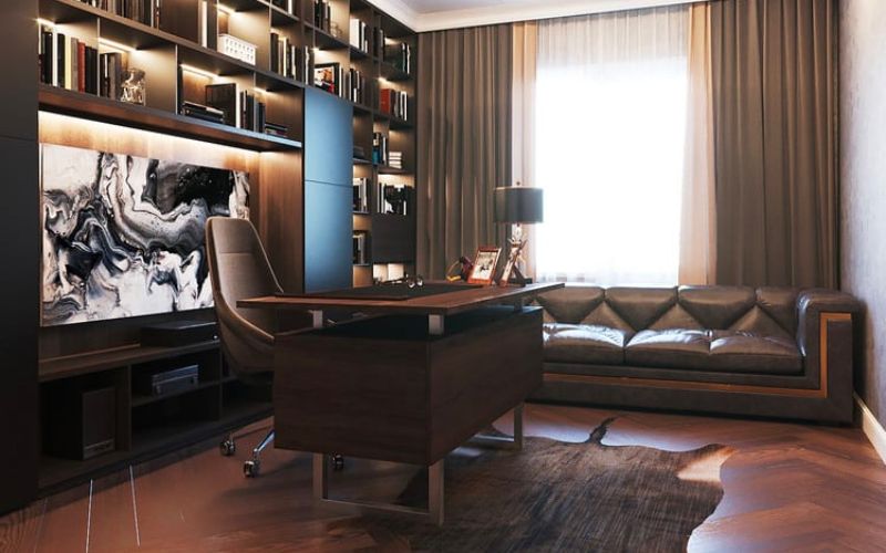 BÍ QUYẾT THIẾT KẾ PHÒNG LÀM VIỆC TẠI NHÀ XỨNG TẦM GIA CHỦ