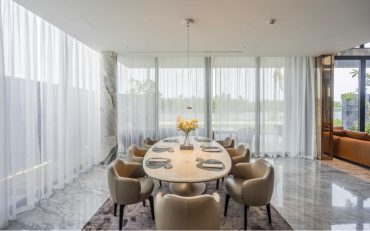 HỆ NỘI THẤT CAO CẤP HOÀN TOÀN NHẬP KHẨU CHÂU ÂU BÊN TRONG VILLA REGAL ONE RIVER