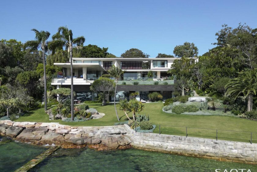 Ngôi nhà đá ven cảng Sydney – Kiệt tác hòa quyện thiên nhiên và điêu khắc hiện đại