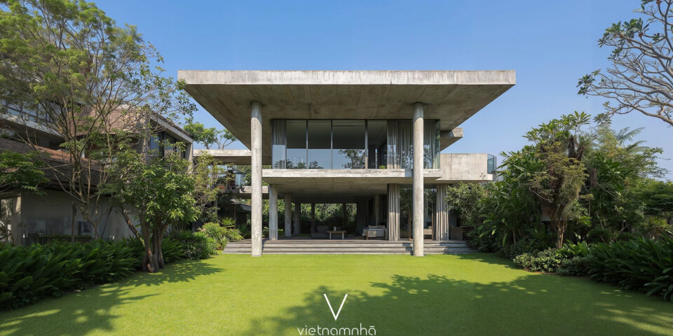 Thiết kế biệt thự Nam An Retreat House